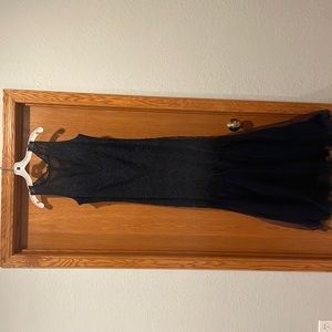 Navy blue formal dress